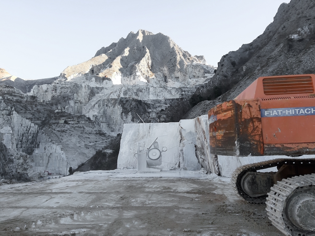 Carrara marble quarry